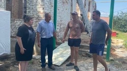 Партийный «десант» «Единой России» проверил ход ремонта Подсередненского детсада 