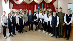 Коллектив Алексеевской школы №3 присоединился к акции «Юные герои Великой Победы»