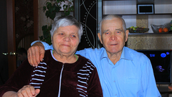 Супруги Колмыковы из алексеевского села Гезова отметили 60-летие совместной жизни