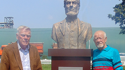 Родственники писателя Николая Рыжих посетили Алексеевский городской округ