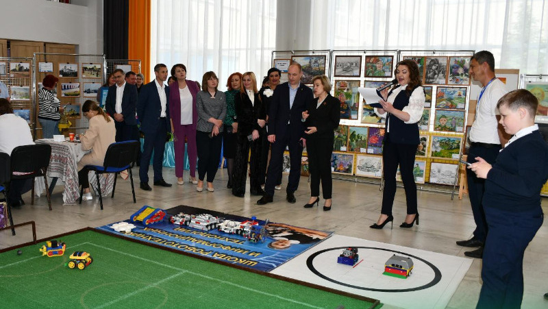 Красногвардейская делегация посетила Алексеевский горокруг в рамках культурно-спортивной эстафеты
