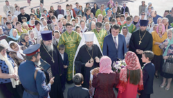 Глава Белгородской митрополии провёл богосужение в честь 210-летия Свято-Троицкого собора
