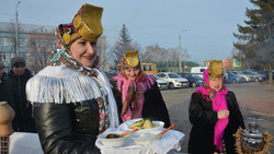 Красненцы провели в райцентре праздник «Вкусная зима»