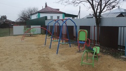 Жители Иловки Алексеевского горокруга открыли новую детскую игровую площадку