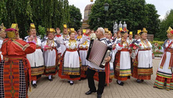 Фольклорный фестиваль «На родине Маничкиной» прошёл в Подсереднем Алексеевского горокруга
