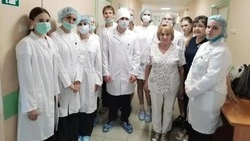 Школьники медкласса посетили районную больницу Алексеевки