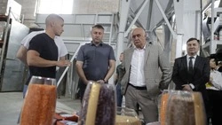 Врио Губернатора Белгородской области Александр Шуваев посетил Красненский округ