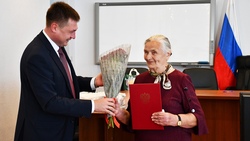 Ветеран педагогики из Алексеевки отметила 85-летний юбилей