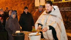 С частичкой Благодати. Как алексеевцы и красненцы встретили Крещение Господне