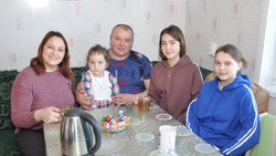 Когда в семье лад. Журналист «Зари» побывала в гостях у семьи из Луценкова Алексеевского горокруга