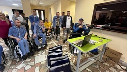 Белгородский спортсмен-паралимпиец провёл мастер-класс раненным военным по адаптивным видам спорта