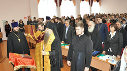 Священнослужители Валуйской епархии провели международную конференцию в Алексеевке