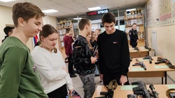 Красненские старшеклассники стали участниками Дня открытых дверей в Белгородском институте МВД